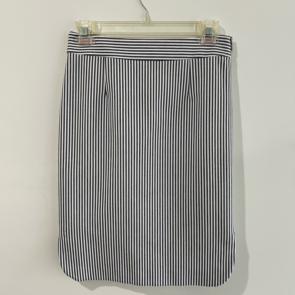 Striped Pencil Skirt